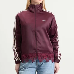 adidas Firebird Satin Lace Track Top