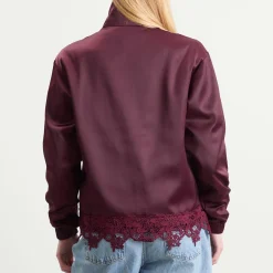 adidas Firebird Satin Lace Track Top