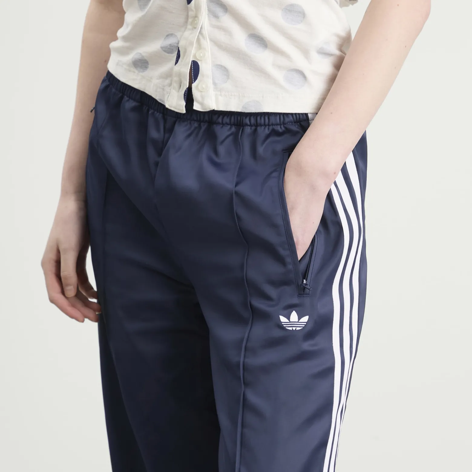adidas Firebird Satin Lace Track Pant
