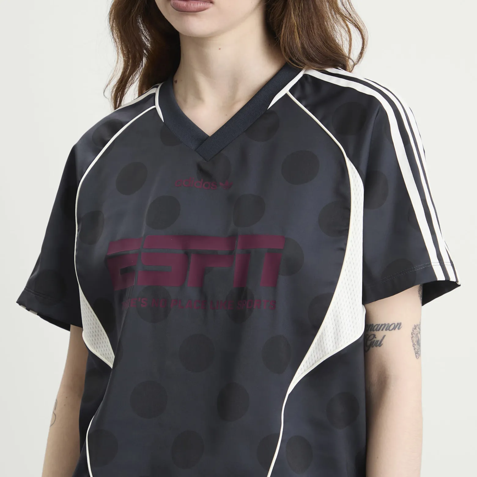 adidas Polka Dot Short Sleeve Jersey