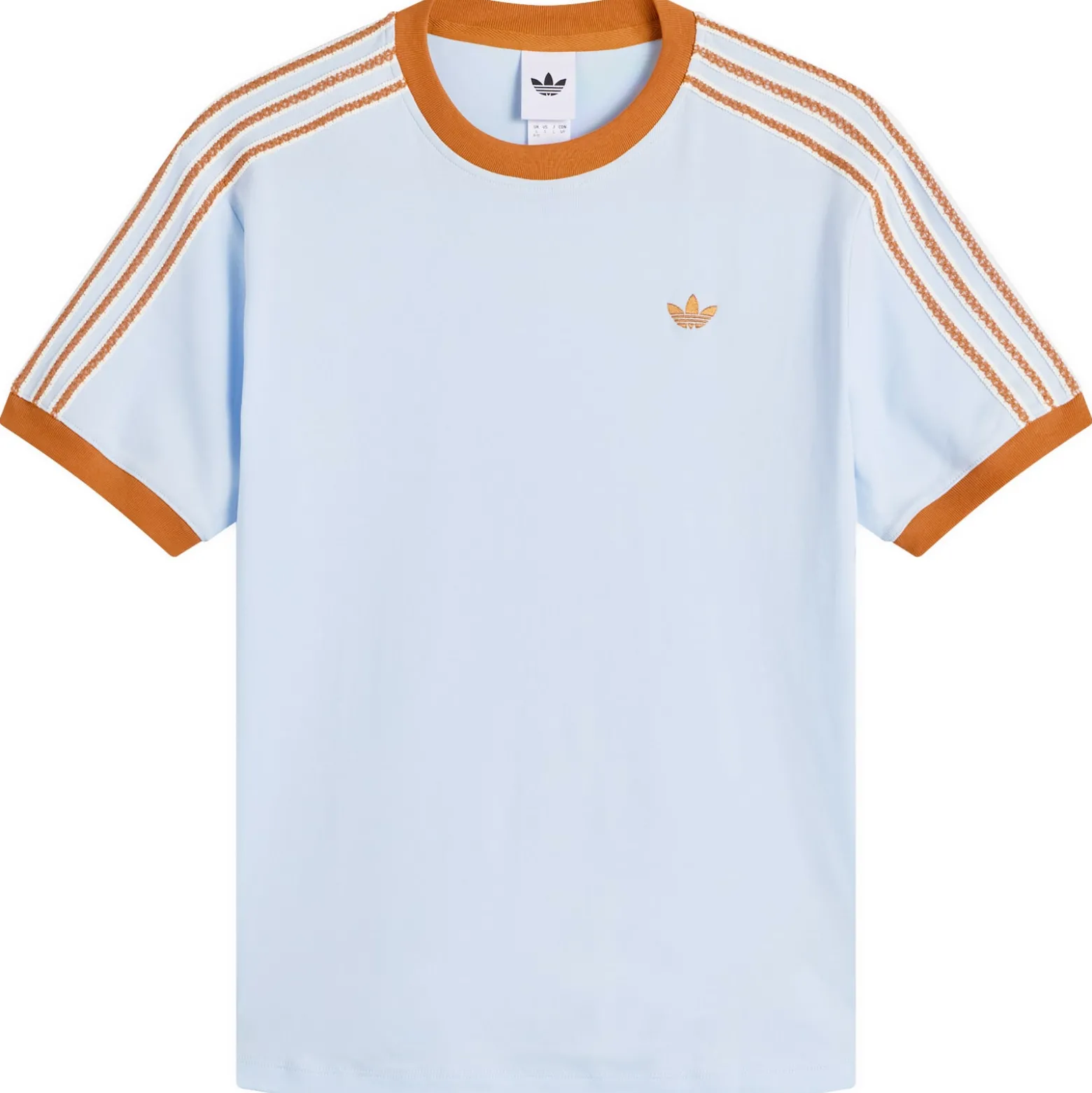 adidas 3S Crochet Stripe T-Shirt