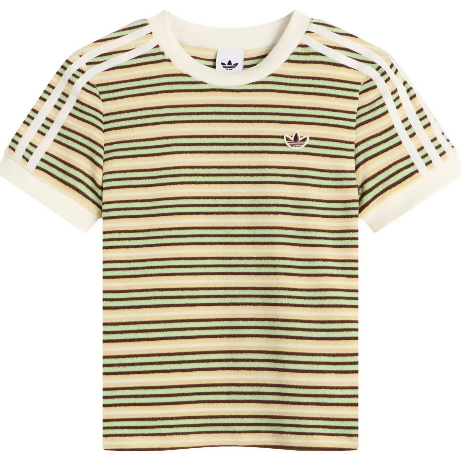 adidas Striped Terry T-Shirt