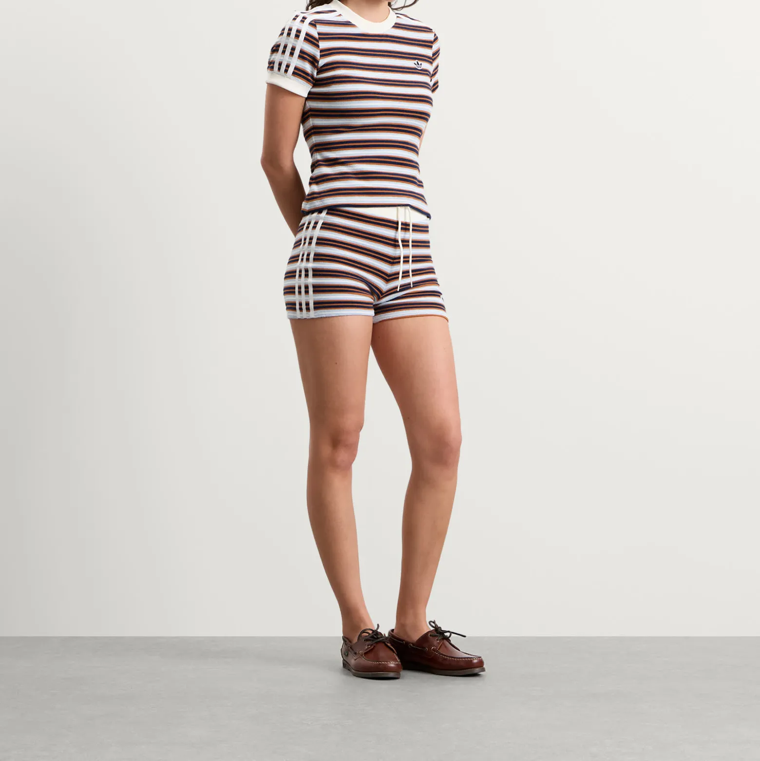 adidas Striped Terry T-Shirt