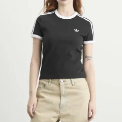 Adidas 3 Stripe Short Sleeve T-Shirt