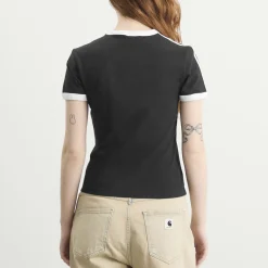 Adidas 3 Stripe Short Sleeve T-Shirt