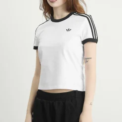 Adidas 3 Stripe Short Sleeve T-Shirt