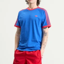 adidas 3 Stripe T-Shirt