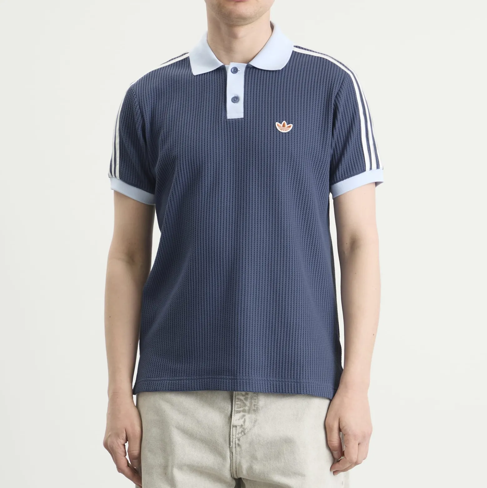 adidas Waffle Knit Polo