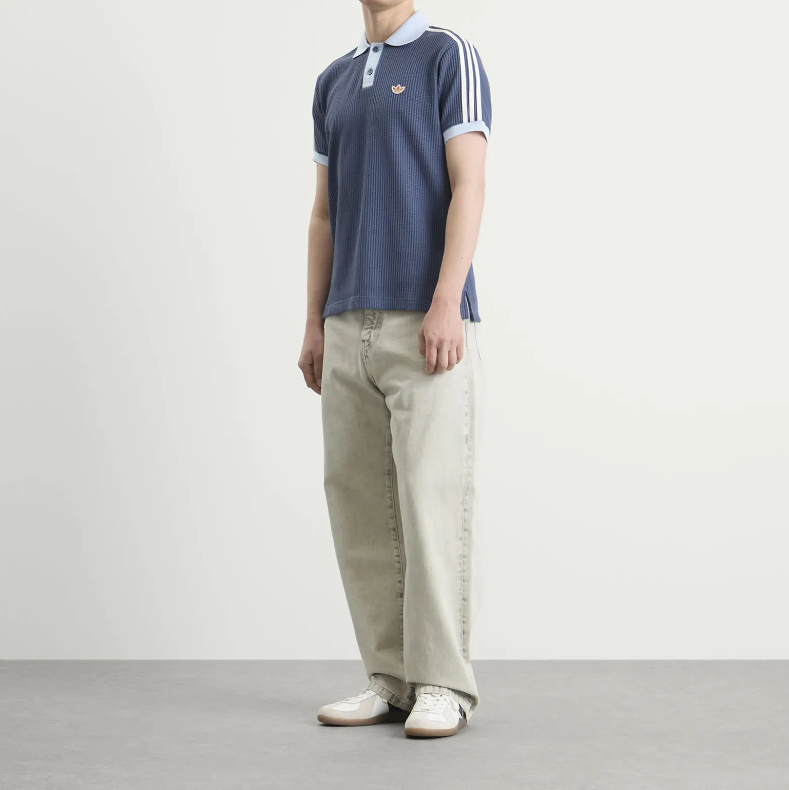 adidas Waffle Knit Polo