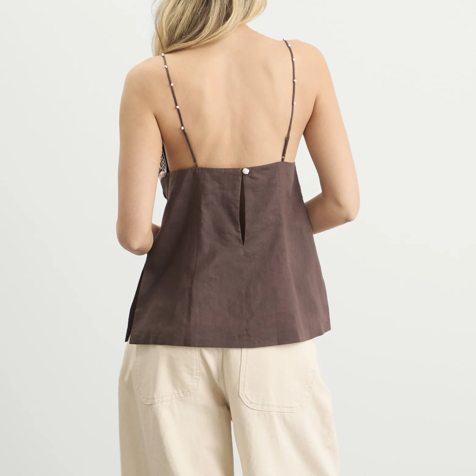 ALÉMAIS Leandra Corded Cami Top