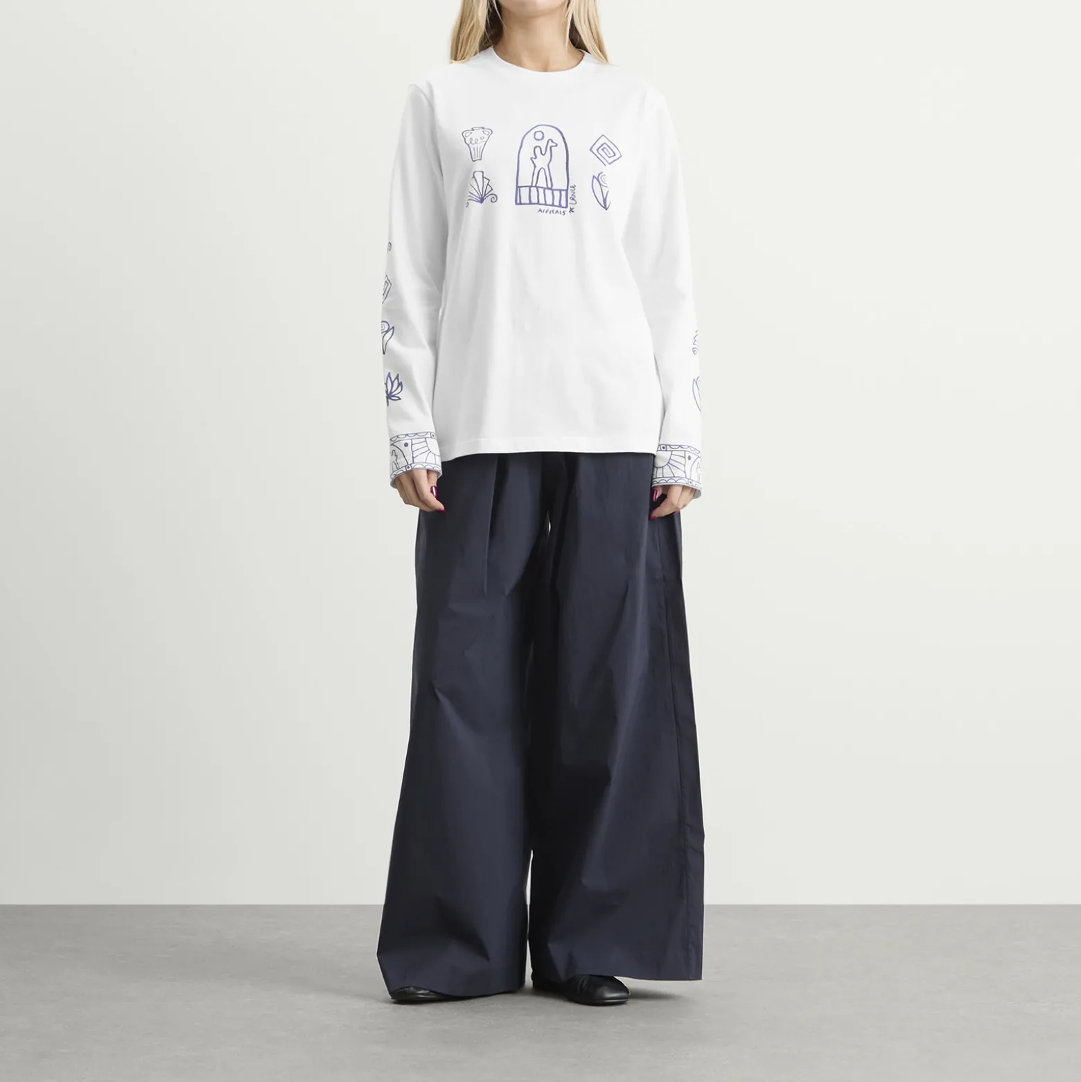 ALÉMAIS Leela Long Sleeve T-Shirt