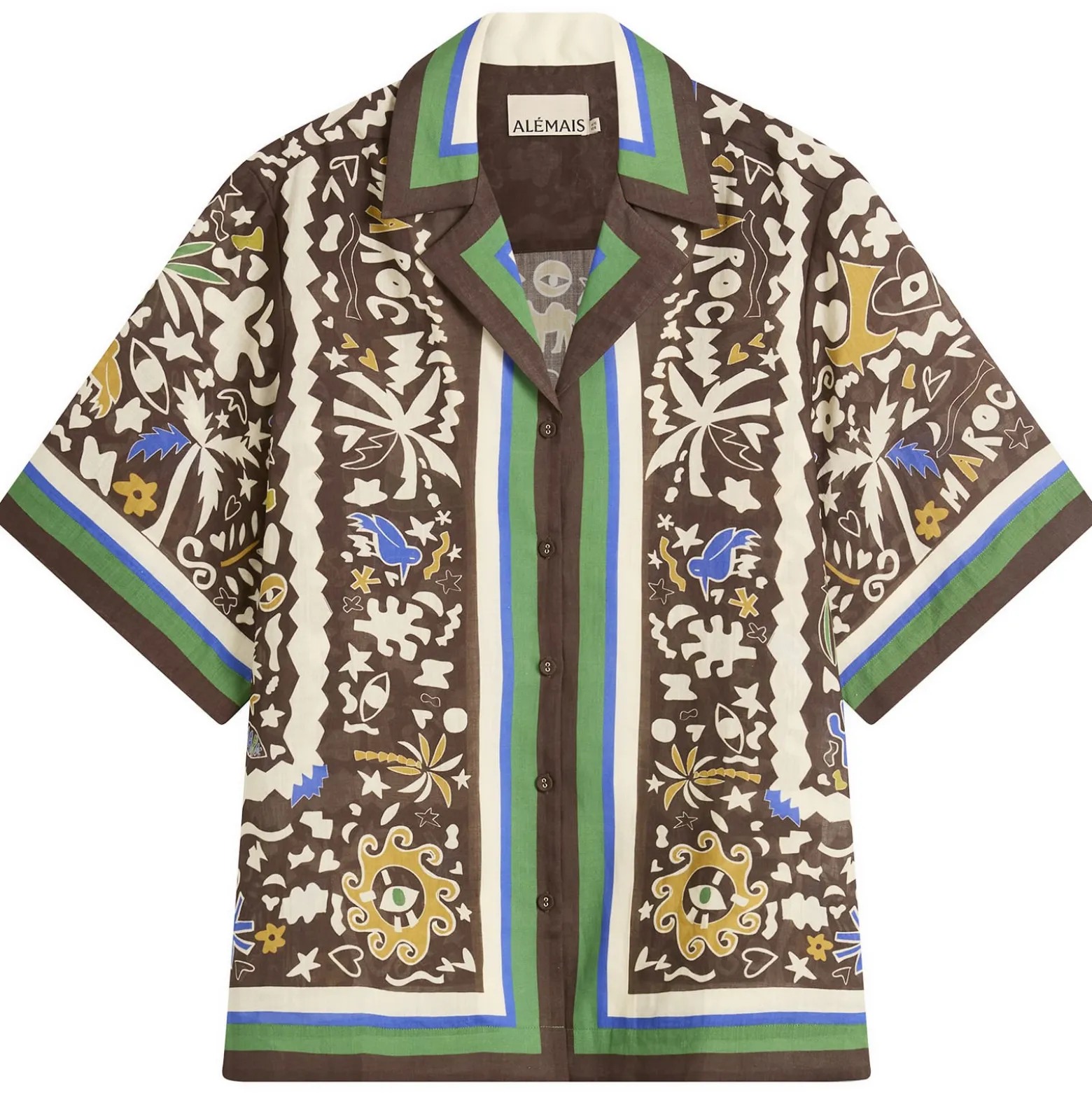 ALÉMAIS Maroc Relaxed Shirt
