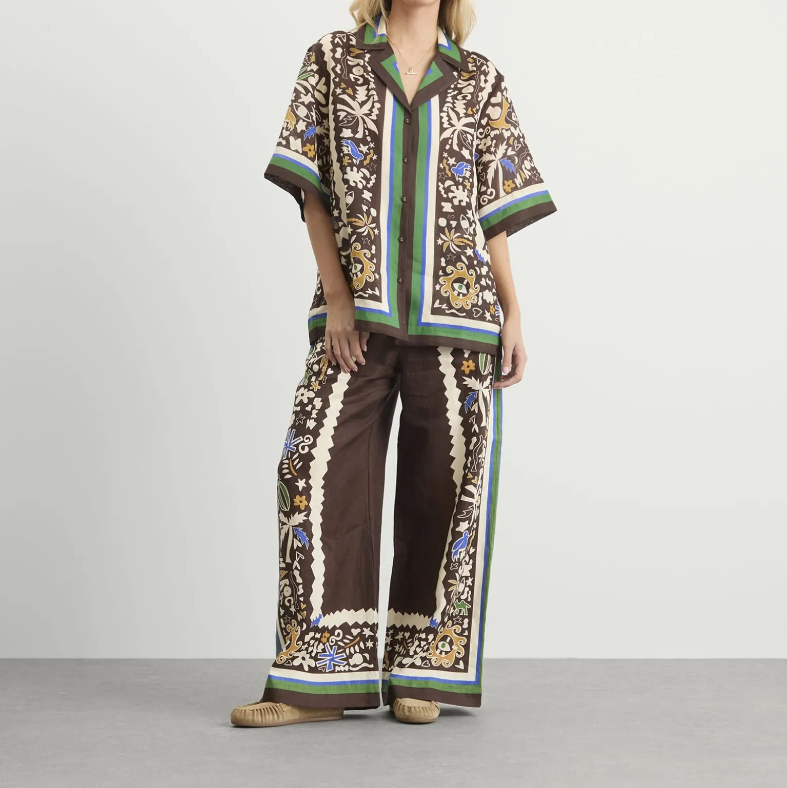 ALÉMAIS Maroc Relaxed Shirt