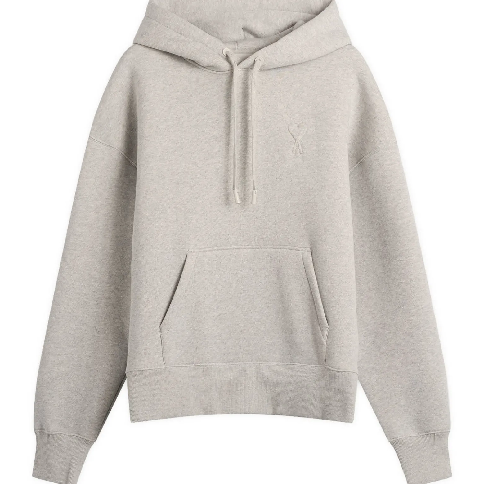 AMI Paris Big Ami De Coeur Embossed Hoodie