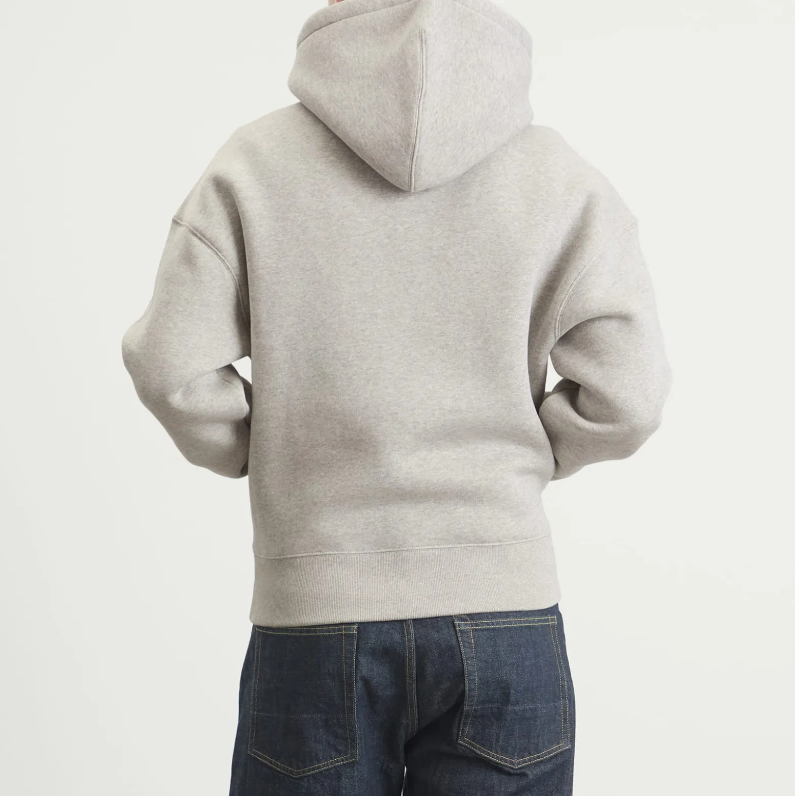 AMI Paris Big Ami De Coeur Embossed Hoodie