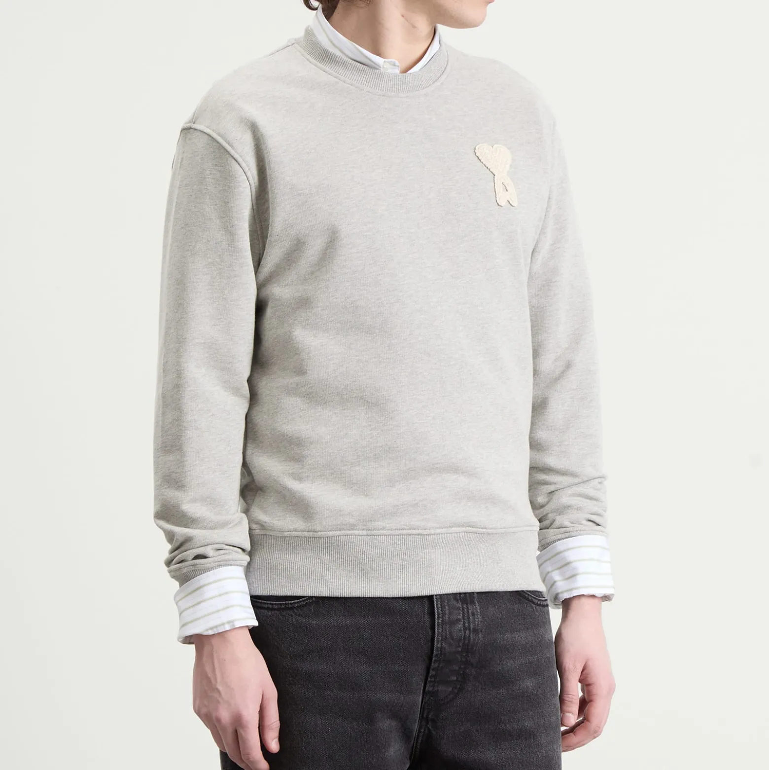 AMI Paris Classic Fit Crewneck Jumper
