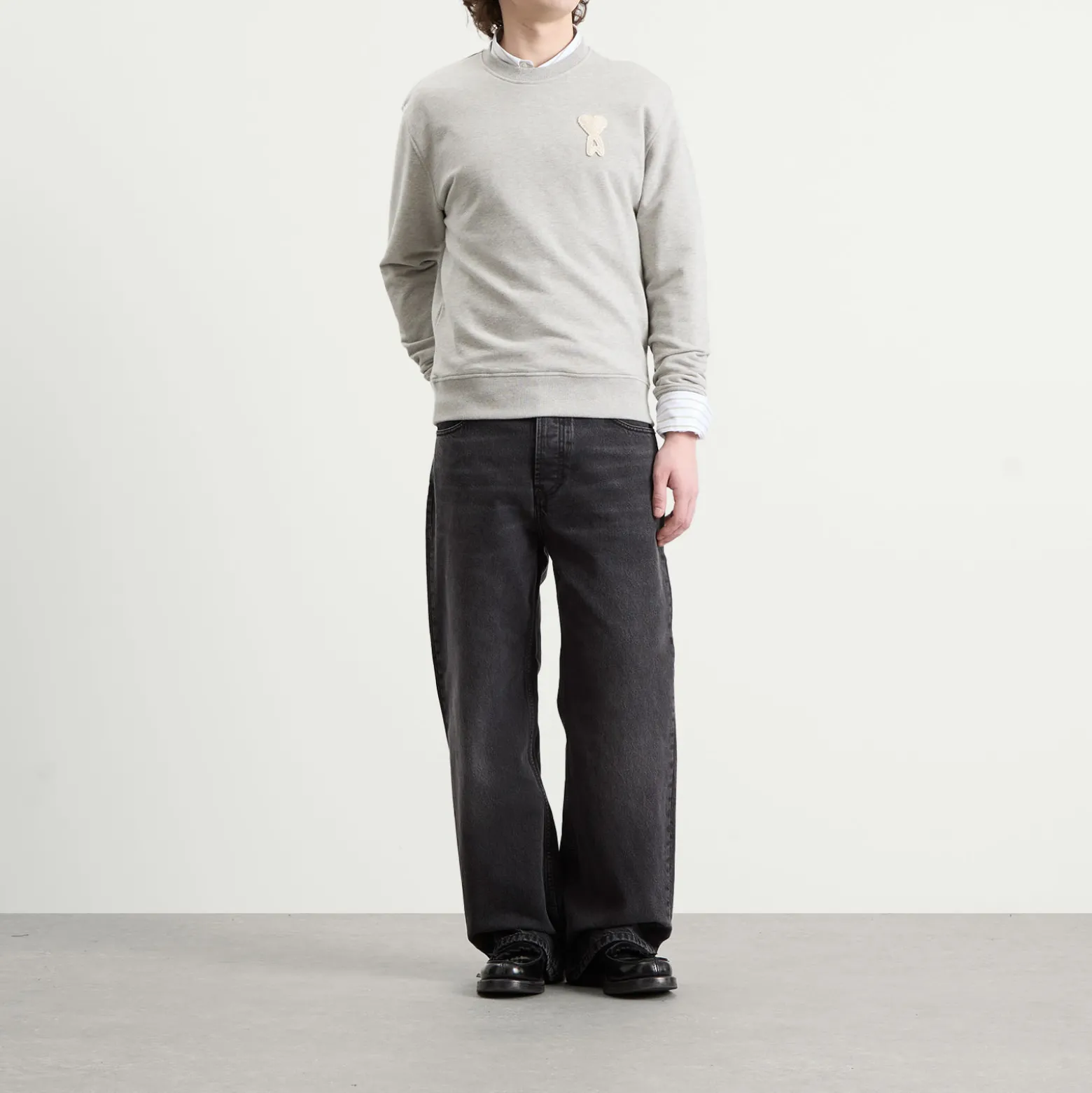 AMI Paris Classic Fit Crewneck Jumper