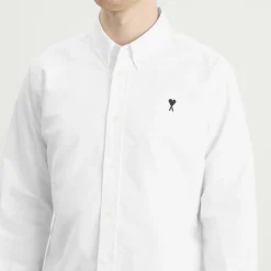 AMI Paris Contrasted ADC Classic Shirt