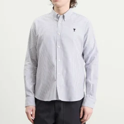 AMI Paris Contrasted ADC Classic Shirt