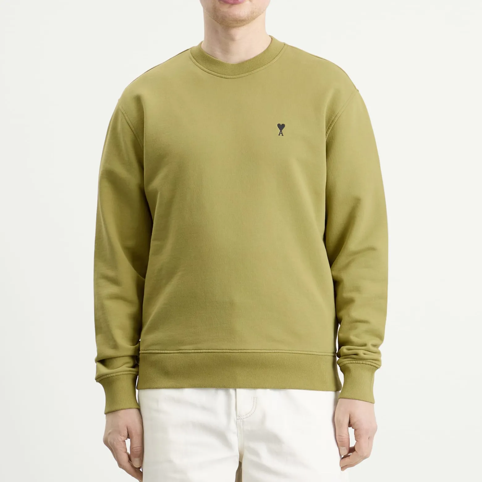 AMI Paris Contrasted Ami De Coeur Sweatshirt