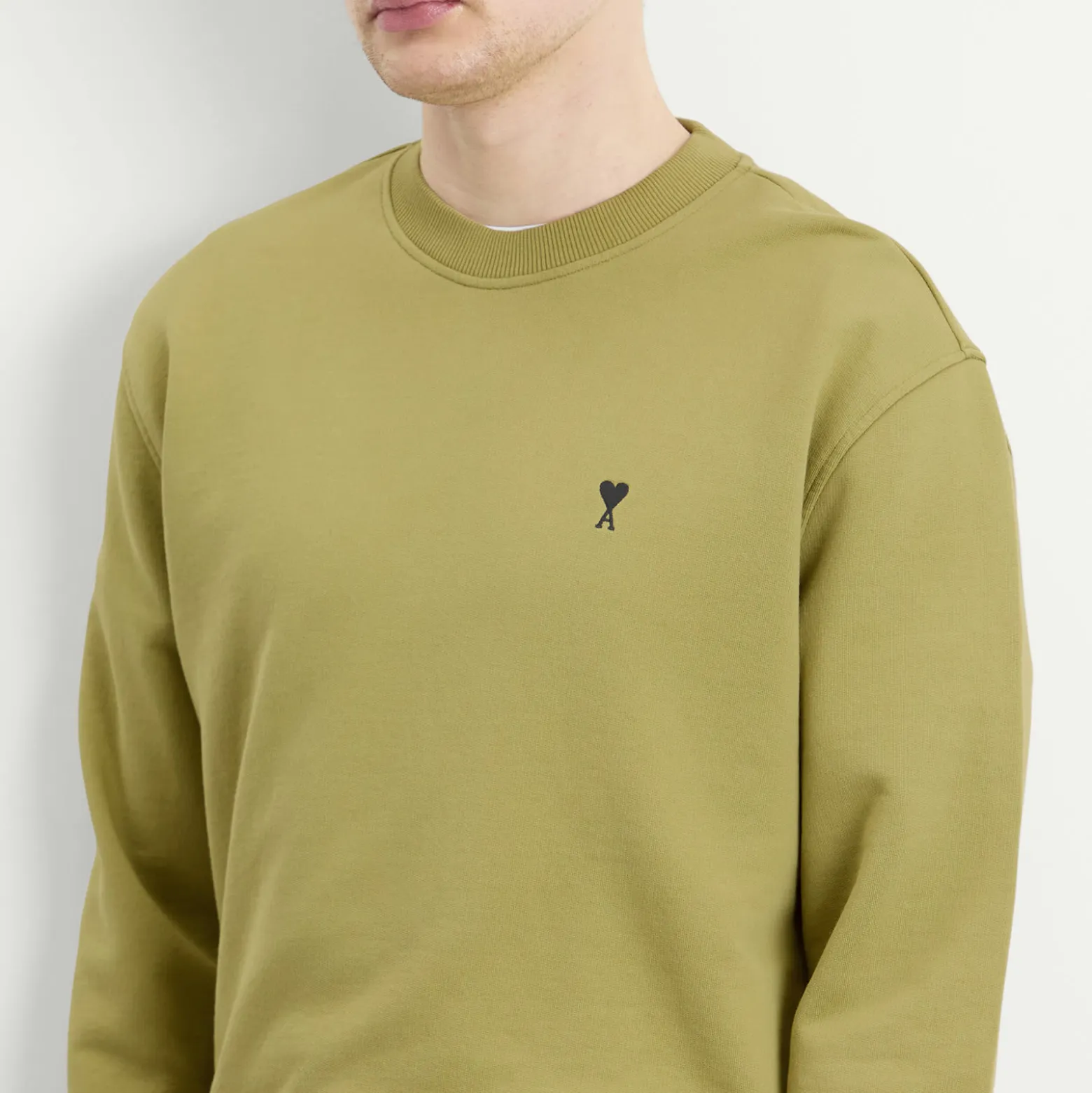 AMI Paris Contrasted Ami De Coeur Sweatshirt