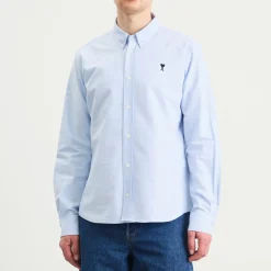 AMI Paris Cotton Oxford Classic Shirt