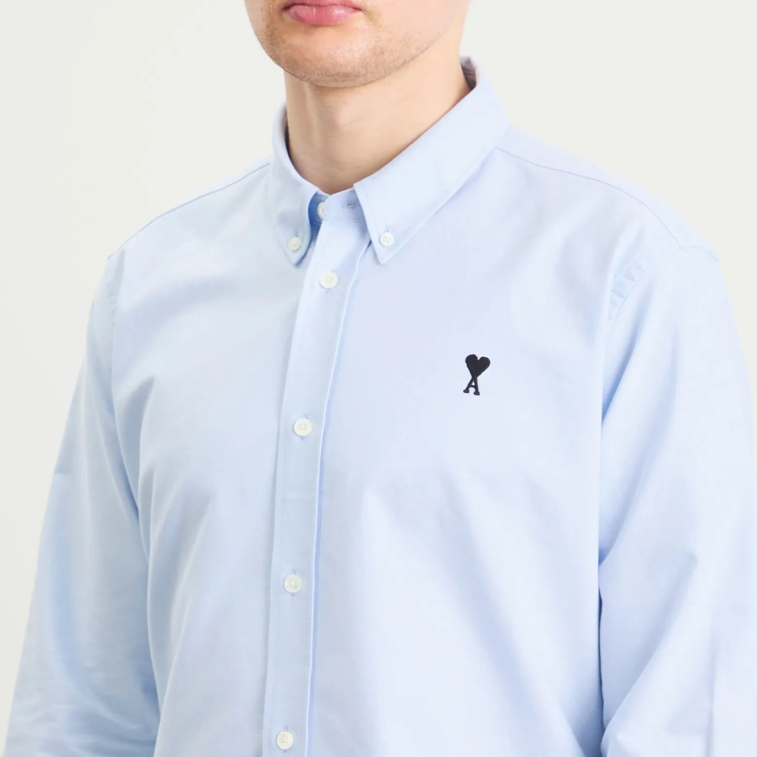 AMI Paris Cotton Oxford Classic Shirt