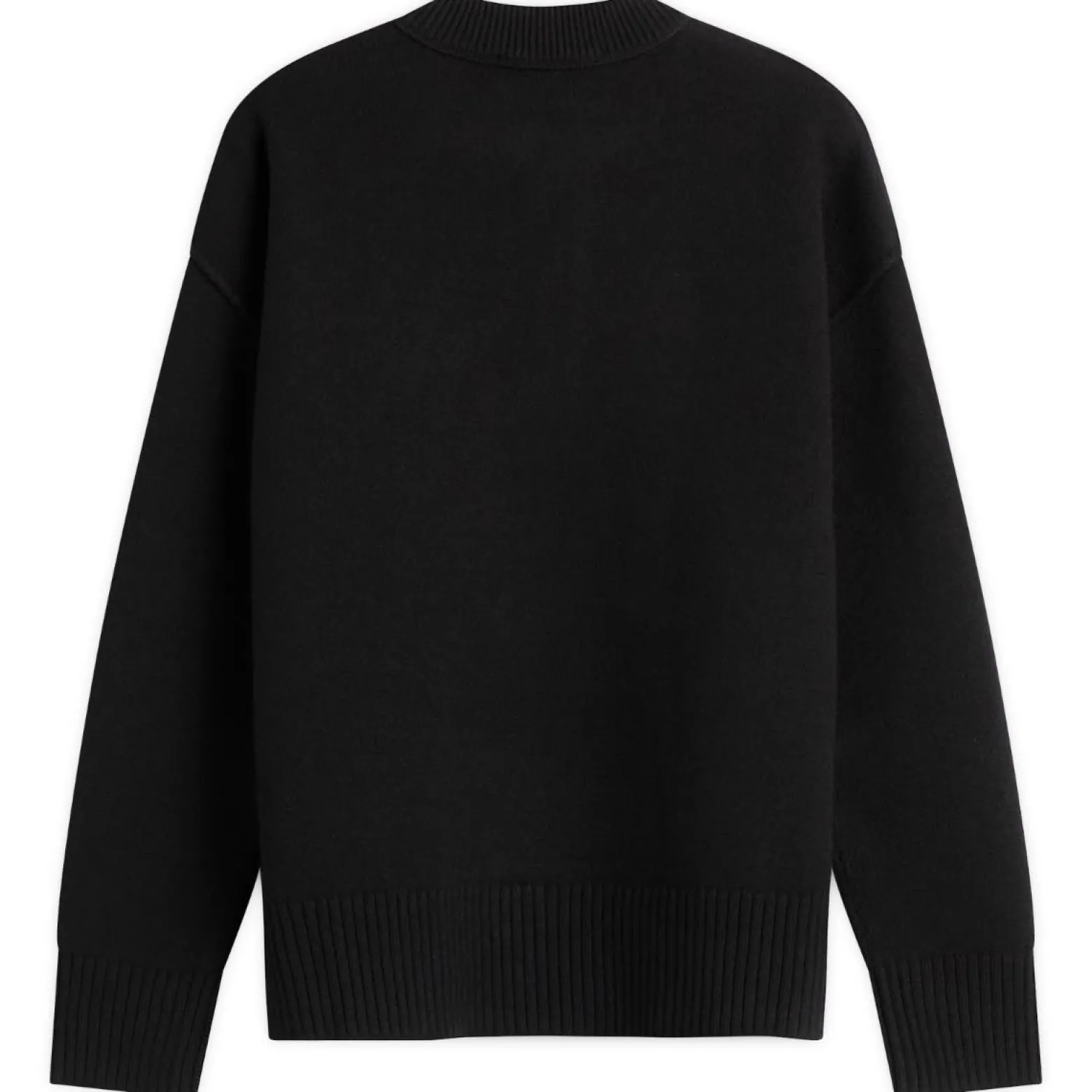 AMI Paris Crewneck Sweater With Contrasted Ami De Coeur