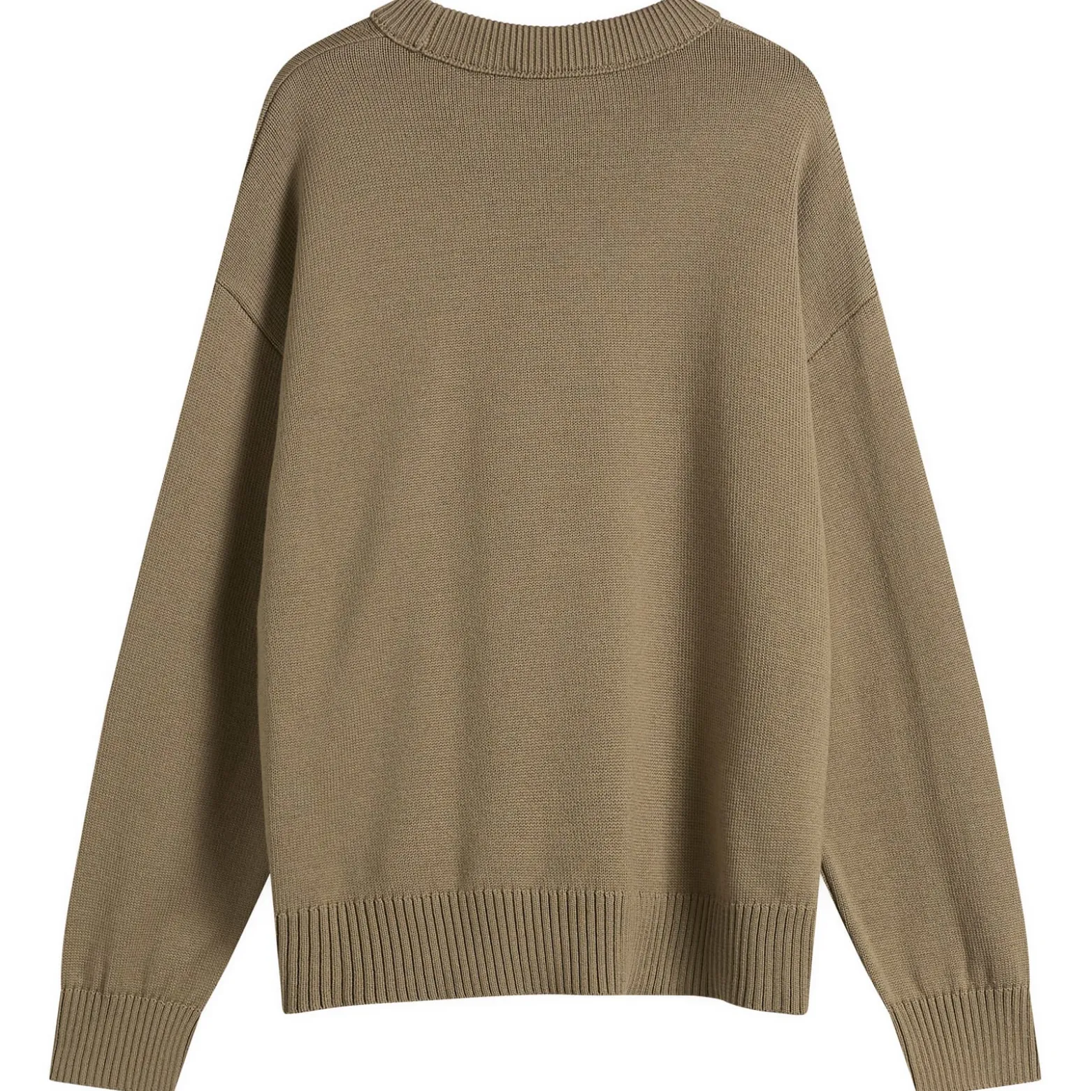 AMI Paris Crewneck Sweater With Contrasted Ami De Coeur