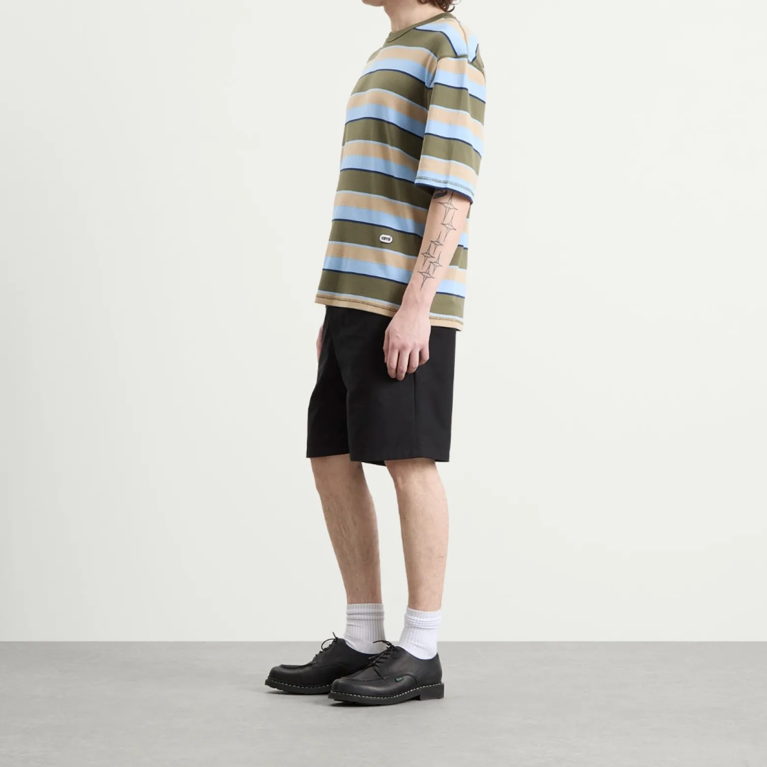 AMI Paris Elasticated Waist Shorts