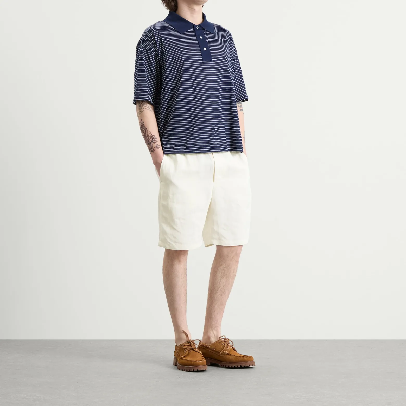 AMI Paris Elasticated Waist Shorts