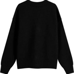 AMI Paris Felted Merino Wool Knit ADC Cardigan