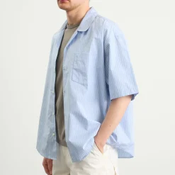 AMI Paris Short Sleeve Boxy Shirt