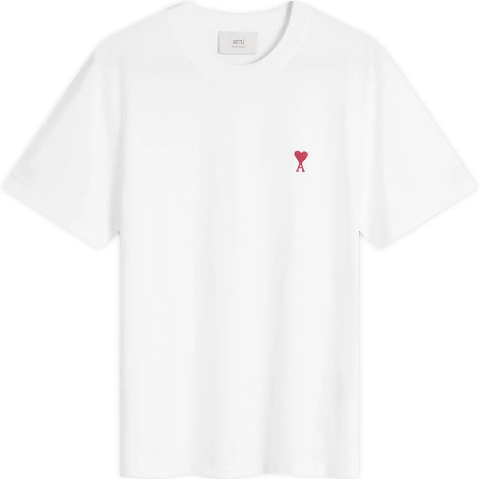 AMI Paris Small Red ADC Classic T-Shirt