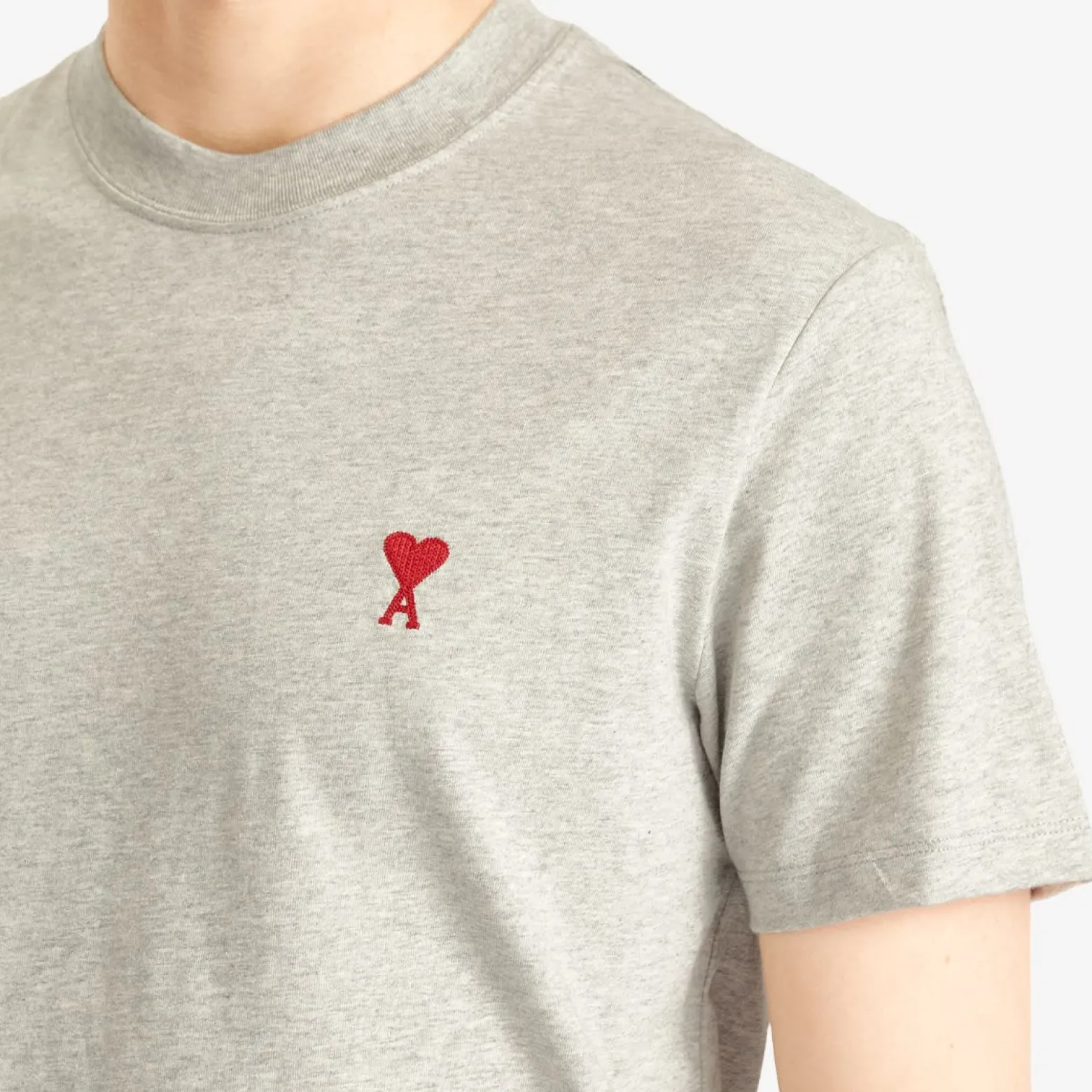 AMI Paris Small Red ADC Classic T-Shirt