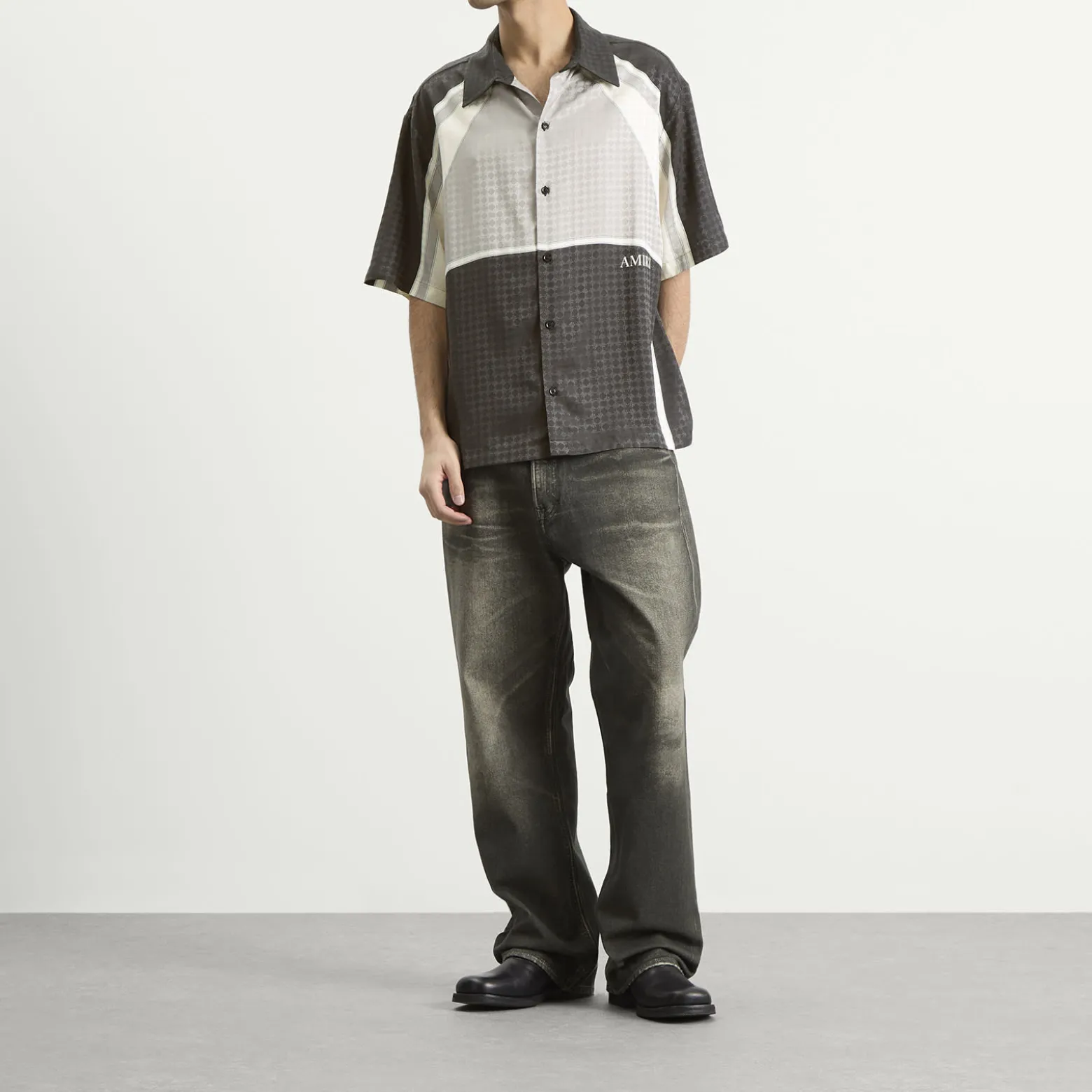 AMIRI MA Quad Panel Camp Shirt