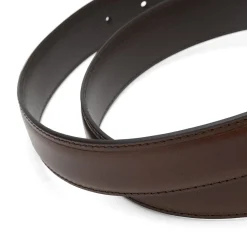 Andersons Narrow Stitch Trimmed Leather Belt