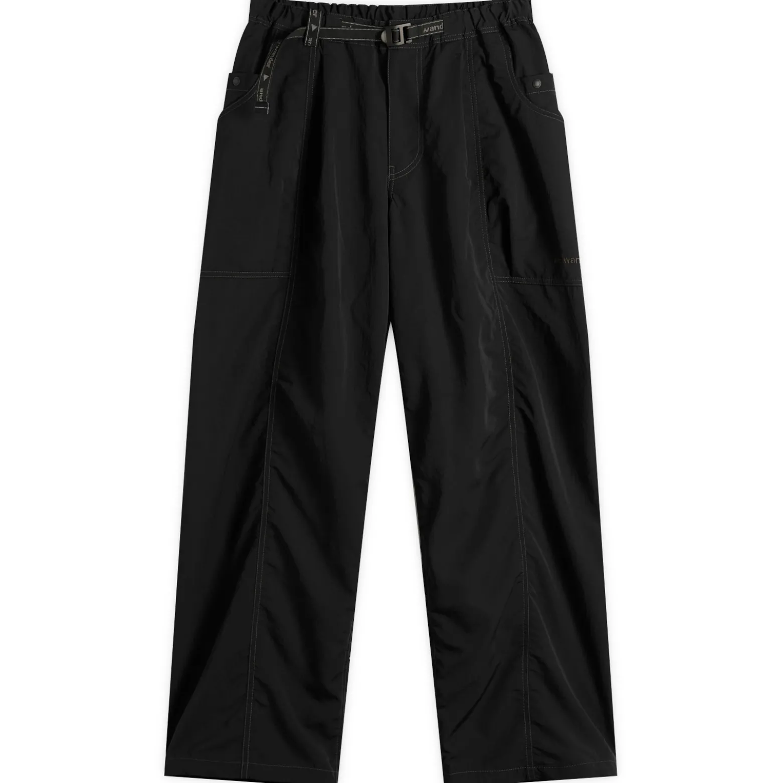 and wander Crinkled Nylon Trousers