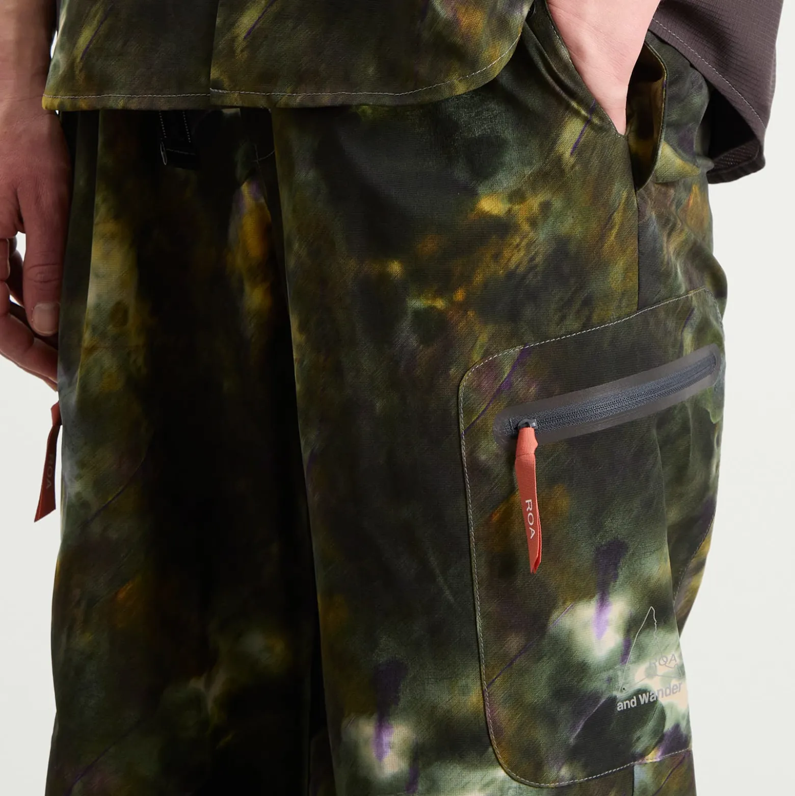 and wander x ROA Printed Breathable Trousers