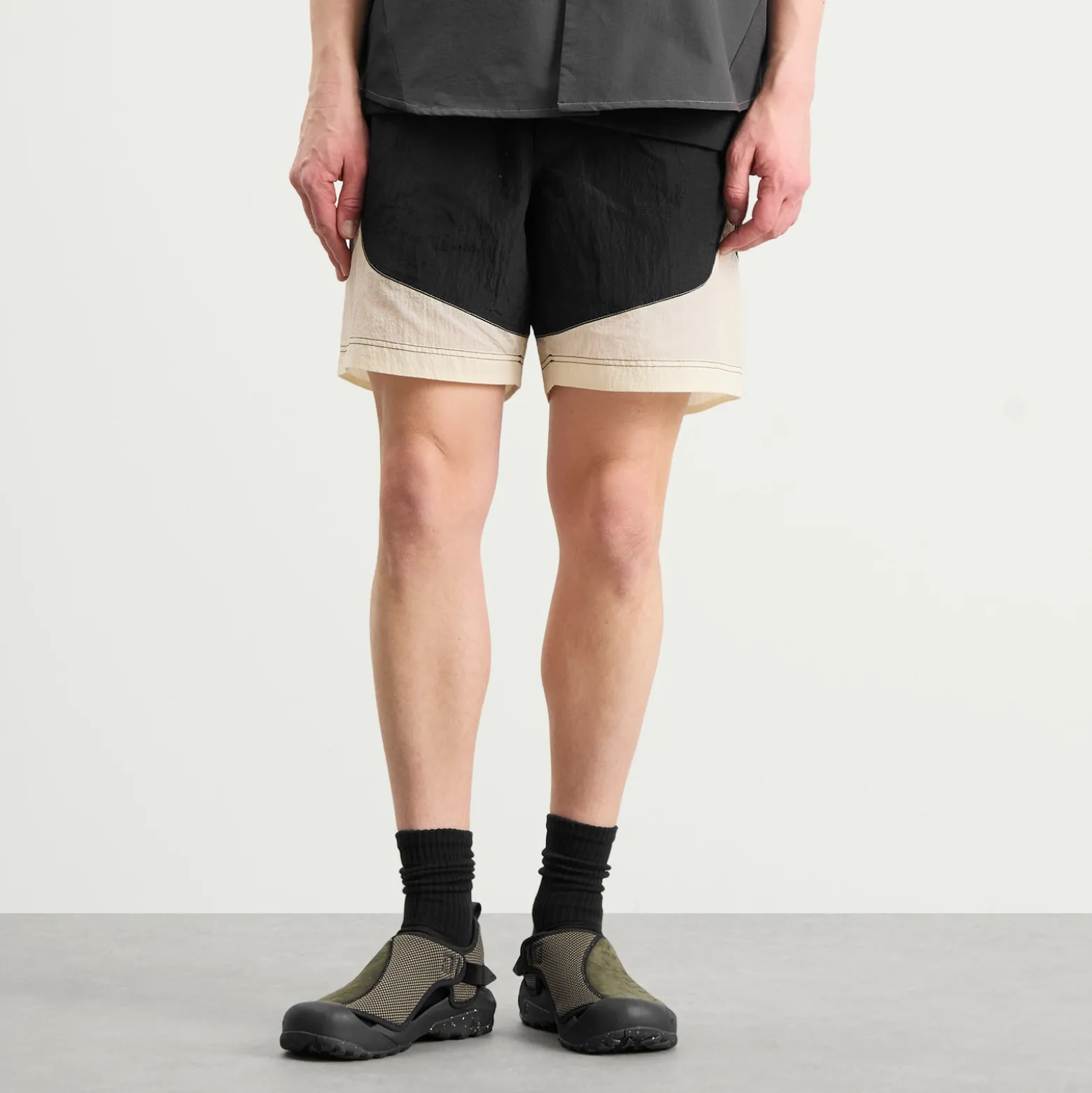 and wander x ROA Ripstop Wind Shorts