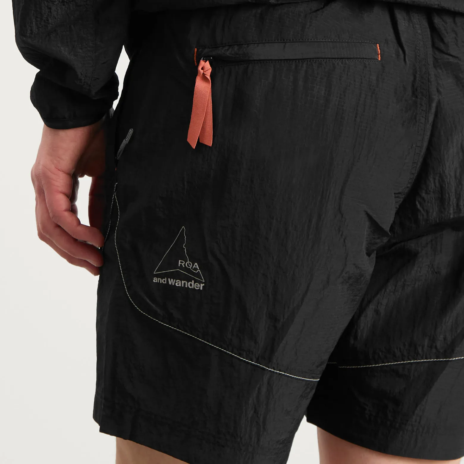 and wander x ROA Ripstop Wind Shorts