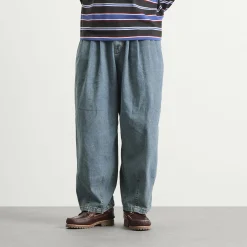 Anglan Stone Vintage Denim Balloon Pants
