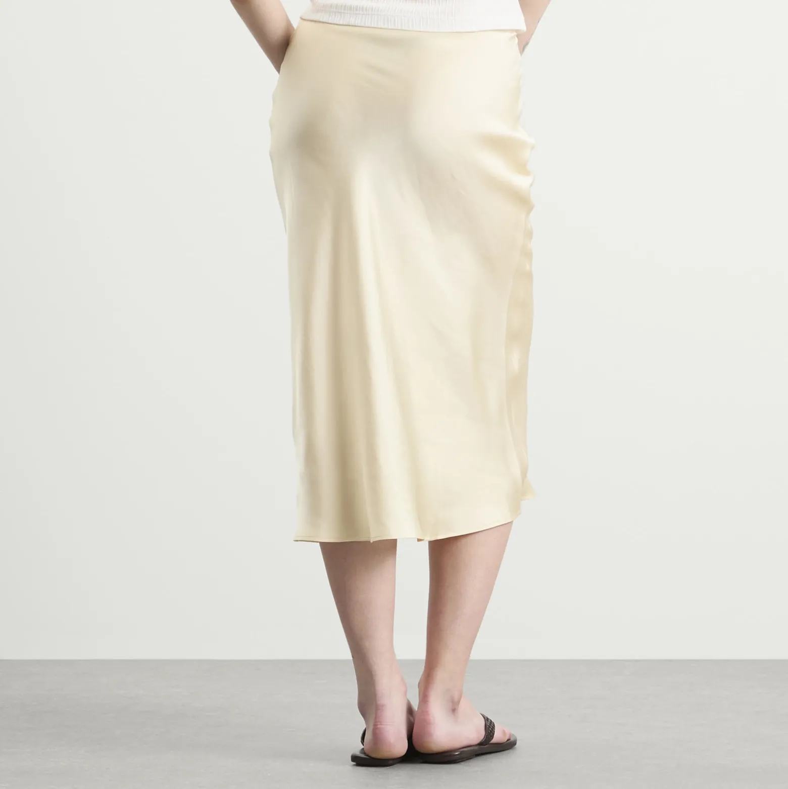 Anine Bing Bar Silk Skirt