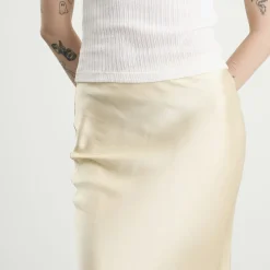 Anine Bing Bar Silk Skirt