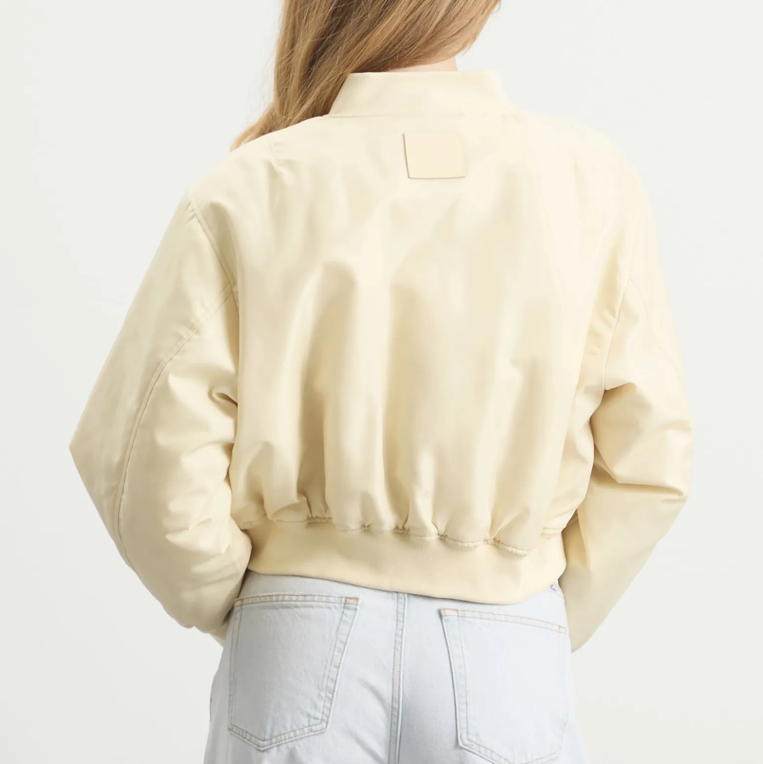 Anine Bing Cropped Leon Bomber