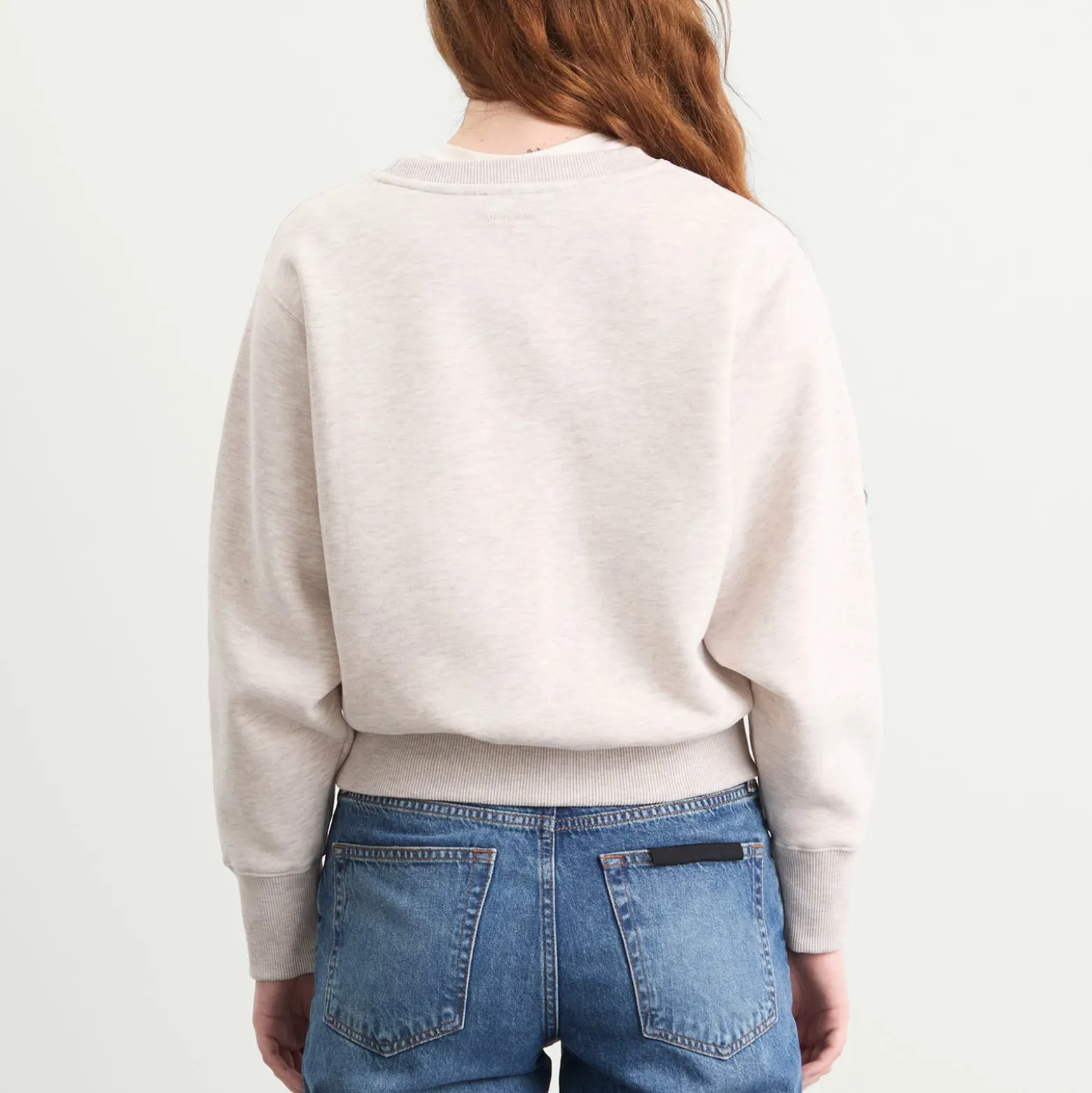 Anine Bing Harry Shrunken Sweatshirt