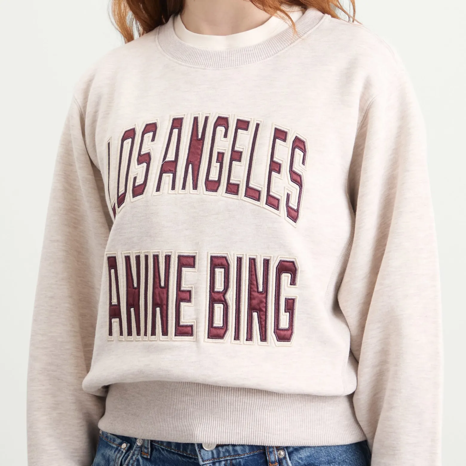 Anine Bing Harry Shrunken Sweatshirt