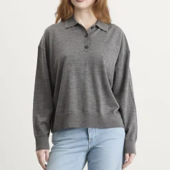 Anine Bing Lee Polo Sweater