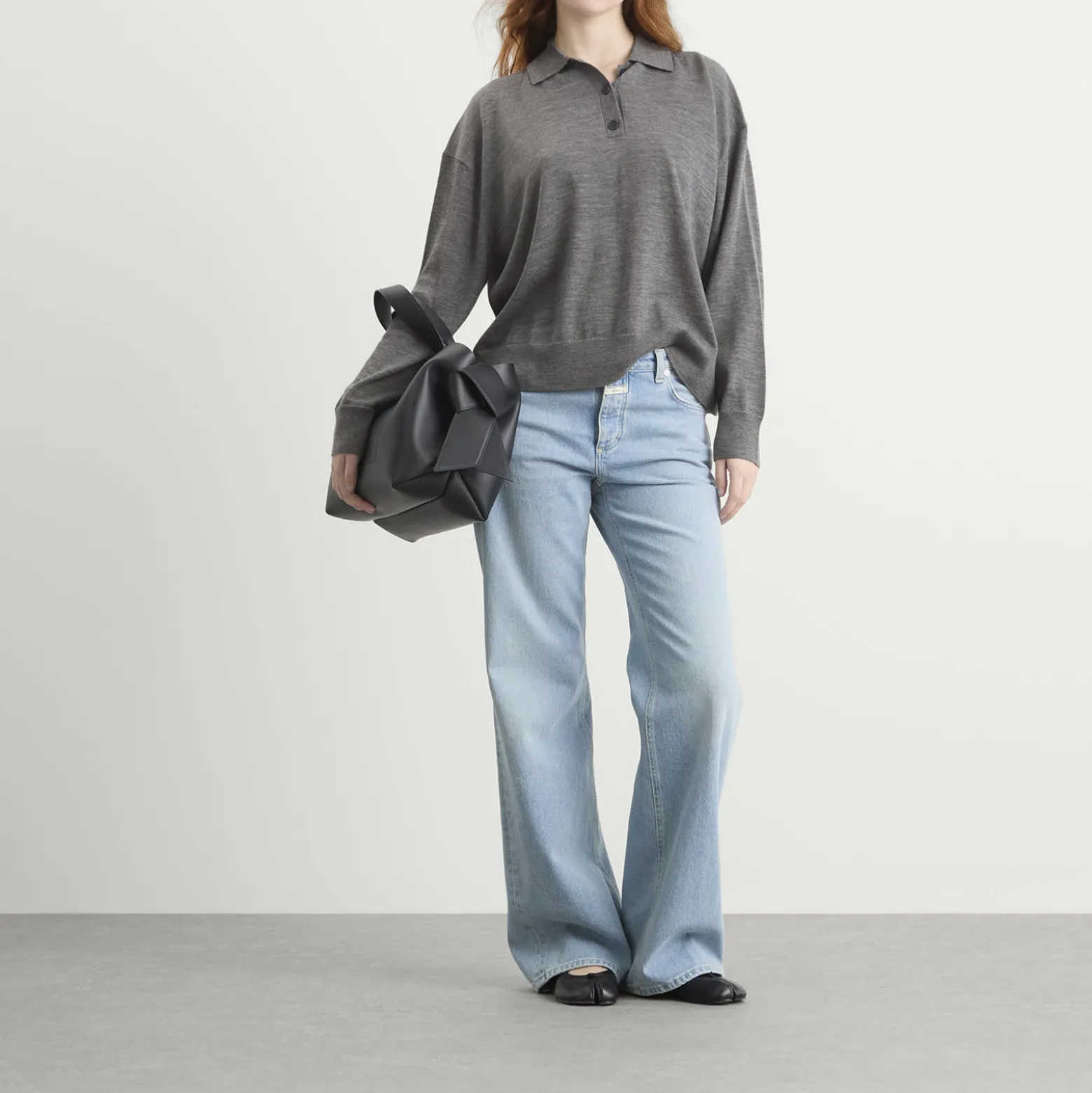 Anine Bing Lee Polo Sweater