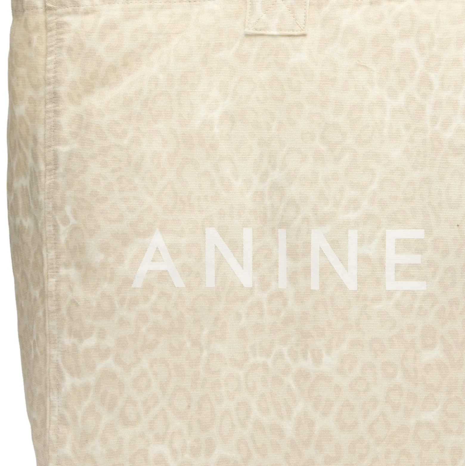Anine Bing Leo Canvas Tote Bag